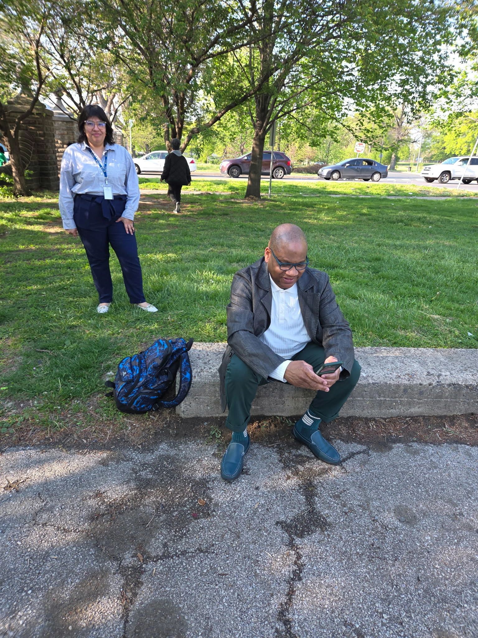 Hunting Park outdoor community space
